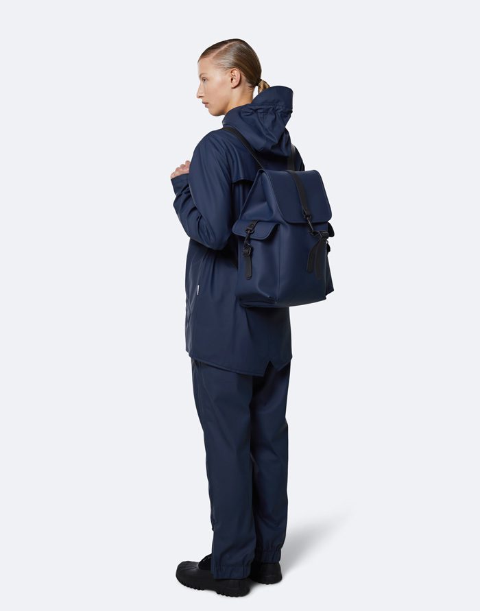 rains blue backpack