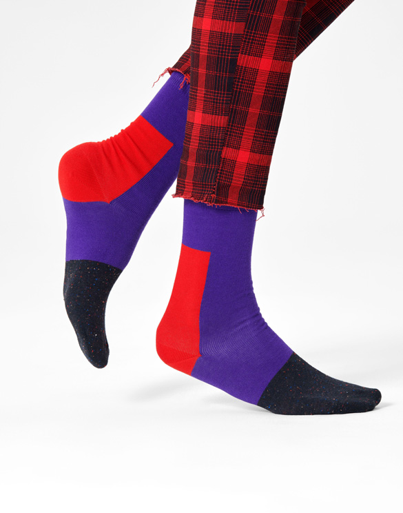 Happy Socks  Blocked Sock BLO01-5500