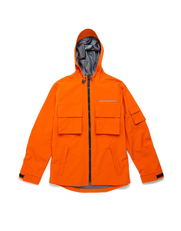 Deus Ex Machina Men Outerwear Performance Jacket Harvest Orange DMP2061193