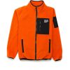 Deus Ex Machina Men Fleece jackets Cycleworks Fleece Zip Through Harvest Orange DMP2081160