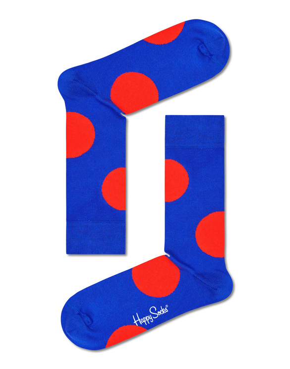 Happy Socks Jumbo Dot Blue-Red Sokid Watch Wear