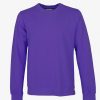Colorful Standard Classic Organic Crew Ultra Violet. Sustainable men's and women's sweatshirts.