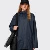 Rains 12010-47 Jacket Navy Men Women Outerwear Outerwear Rain jackets Rain jackets