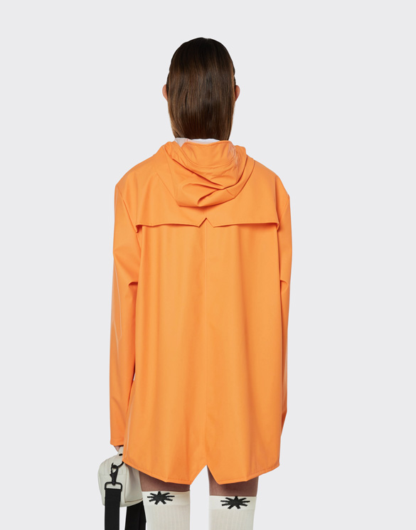 Rains 12010-61 Jacket Orange Men Women Outerwear Outerwear Rain jackets Rain jackets