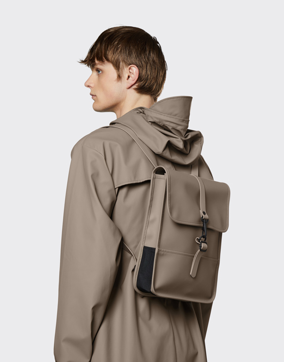 Backpack Micro Tonal Taupe | Rains 