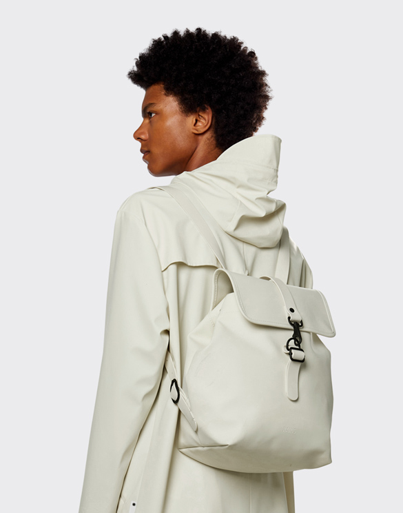 Bucket Backpack Tonal Fossil | Rains 