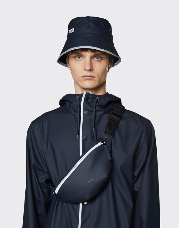 Bum Bag Mini Navy Reflective Rains WATCH WEAR