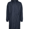 Rains 18140-47 Fishtail Parka Navy Men Women Outerwear Outerwear Rain jackets Rain jackets