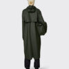 Rains 18360-03 Longer Jacket Green Men Women Outerwear Outerwear Rain jackets Rain jackets