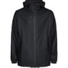 Rains Storm Breaker Black 18370-01 Men Women Rain jackets Rain jackets