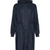 Rains 18550-47 String Parka Navy  Women  Outerwear  Rain jackets