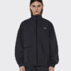 Rains Woven Jacket Black 18680-01 Men Women Outerwear Outerwear