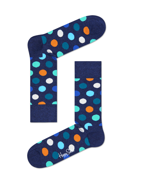 Happy Socks  4-Pack Navy s Gift Set Sokid XNSG09-6500