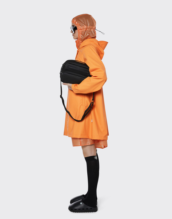 Rains 18340-61 A-Line Jacket Orange Naised Ülerõivad Rain jackets