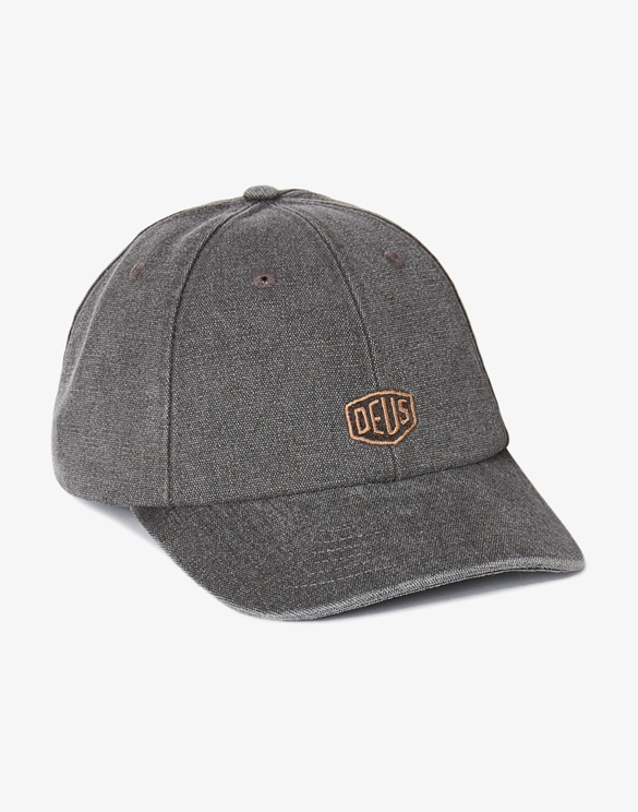 Washed Shield Cap Black | Deus Ex 