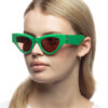 LSU2229562 Fanplastico Parakeet Green Sunglasses Accessories Glasses Sunglasses