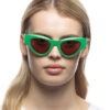Accessories Glasses Fanplastico Parakeet Green Sunglasses LSU2229562