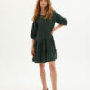 Thinking Mu Women Dresses/skirts Green Chamaleon Lily Dress WDR00127