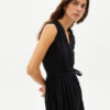 Thinking Mu Women Dresses/skirts Black Amapola Dress WDR00136