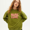 Thinking Mu Women Sweaters & Hoodies Make Love Sweatshirt WSS00101