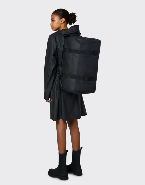 Duffel Bag Black | Rains Bags | WATCH WEAR