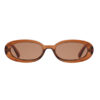 Le Specs Accessories Glasses Outta Love Caramel-Tan Sunglasses LSP1802190