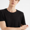 Thinking Mu Men T-shirts Black Hemp T-Shirt MTS00240