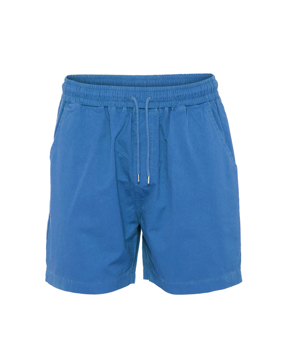 Colorful Standard Women Pants Men Pants Organic Twill Shorts Pacific Blue CS4001 Pacific Blue