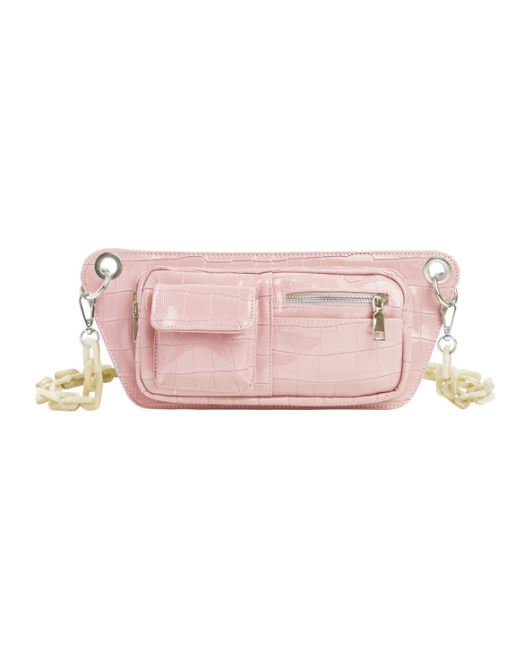 Hvisk Accessories Bags Brillay Croco Soft Pink H1464