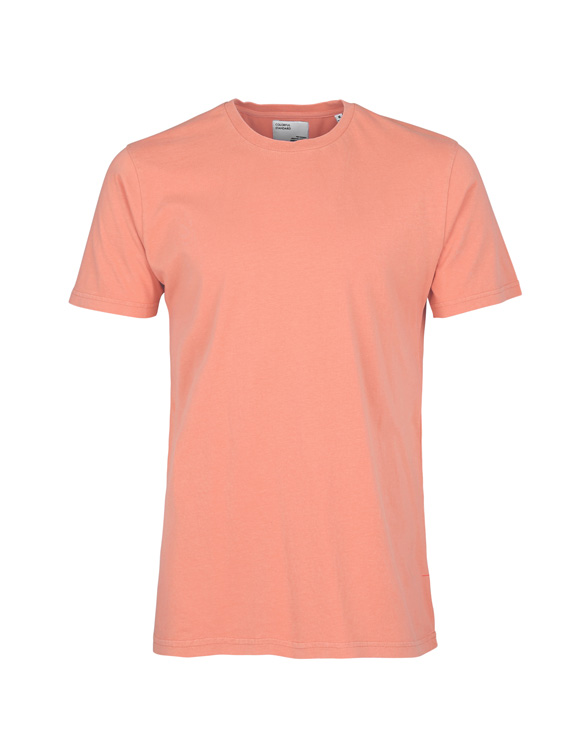 Colorful Standard Women T-Shirts Men T-shirts  CS1001 Bright Coral