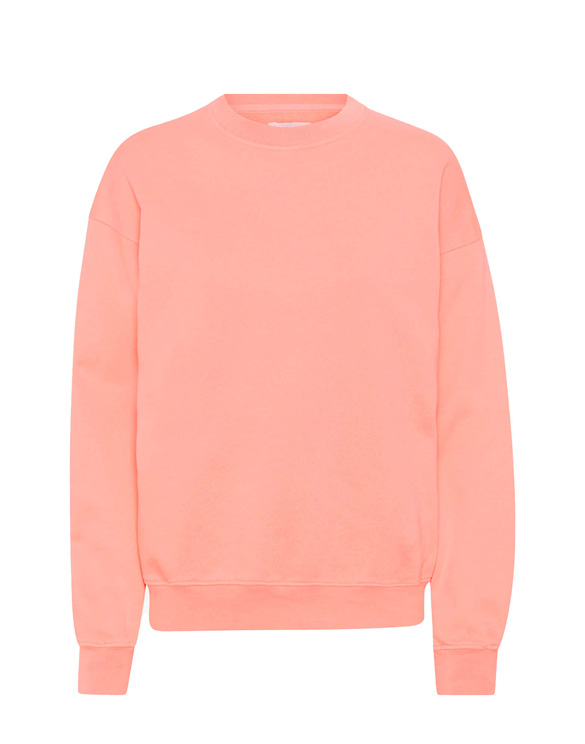 Colorful Standard Women Sweaters & Hoodies Men Sweaters & hoodies Organic Oversized Crew Bright Coral CS1012 Bright Coral