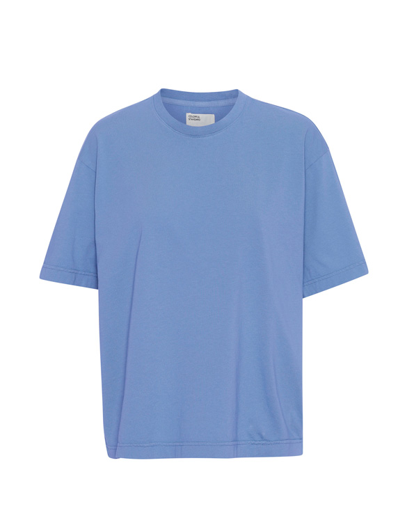 Colorful Standard Women T-Shirts   Women Oversized Organic T-Shirt Sky Blue CS2056 Sky Blue