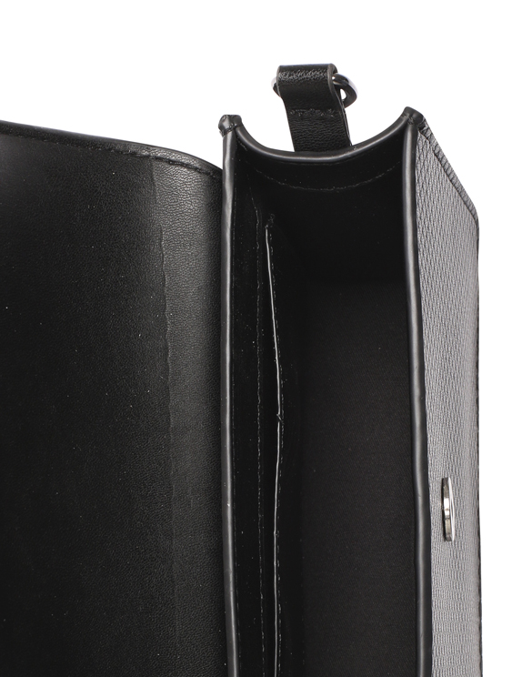 Hvisk H2449 Black Stroke Cayman Net Soft Black Stroke Accessories Bags Small bags