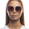 Accessories Glasses Aquarius Sphere Gold Sunglasses LMI2231720