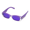 LSP1902154 Unreal! Neon Purple Halo Sunglasses Accessories Glasses Sunglasses
