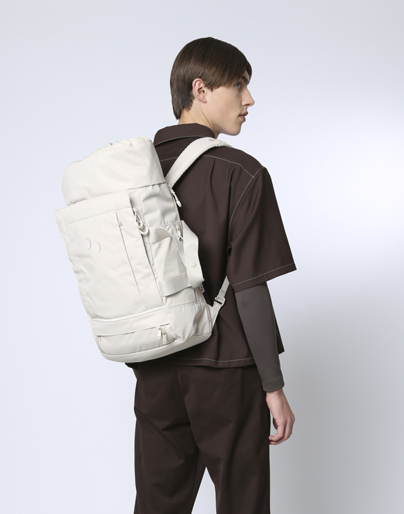 pinqponq Accessories Bags Backpacks PPC-BLM-001-70059 Blok Medium Cliff Beige