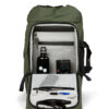 pinqponq PPC-BLX-001-70083E Blok Medium Coated Olive Accessories Bags Backpacks