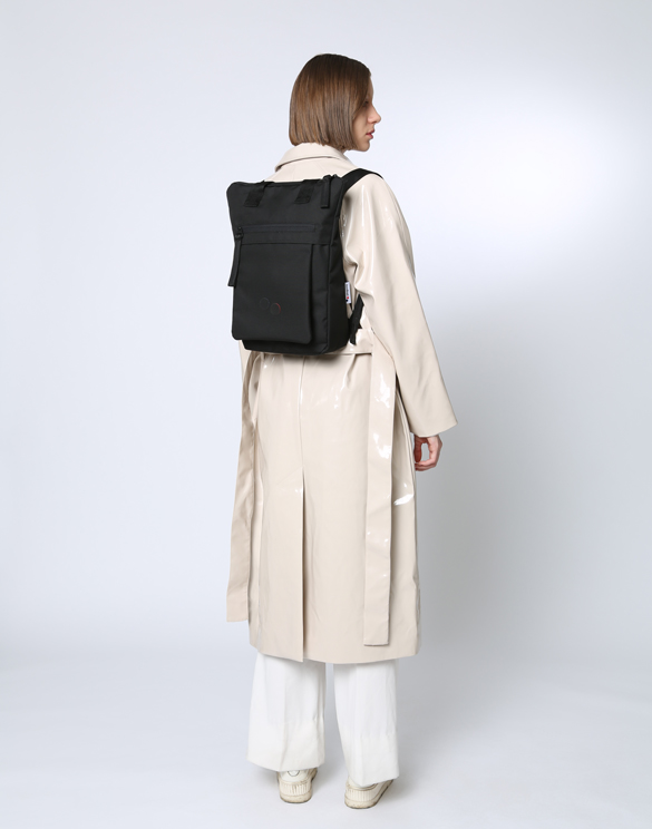 pinqponq PPC-FLK-001-801C Fleks Rooted Black Accessories Bags Backpacks