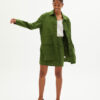 Thinking Mu Women Outerwear Green Margot Jacket WJK00057