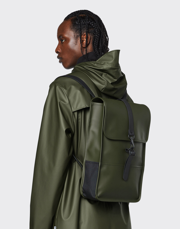 Rains 12800-65 Backpack Mini Evergreen Accessories Bags Backpacks