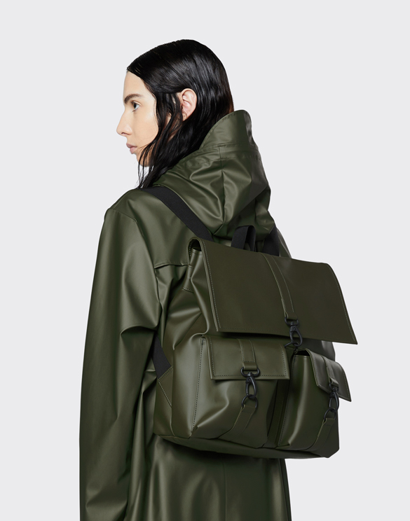 Rains 13740-65 MSN Cargo Bag Evergreen Accessories Bags Backpacks