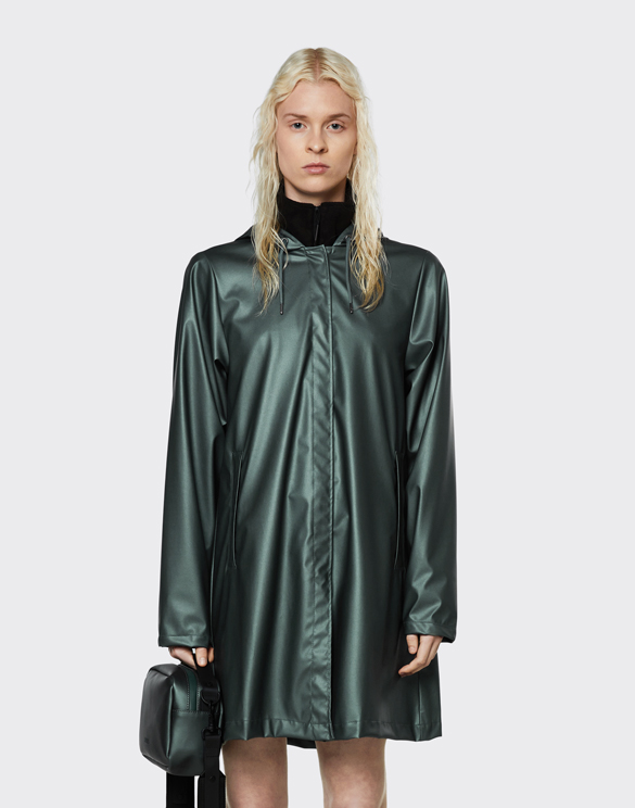 A-Line Jacket Silver Pine | Rains | Watch Wear