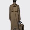 Rains 18360-66 Longer Jacket Wood Men Women Outerwear Outerwear Rain jackets Rain jackets