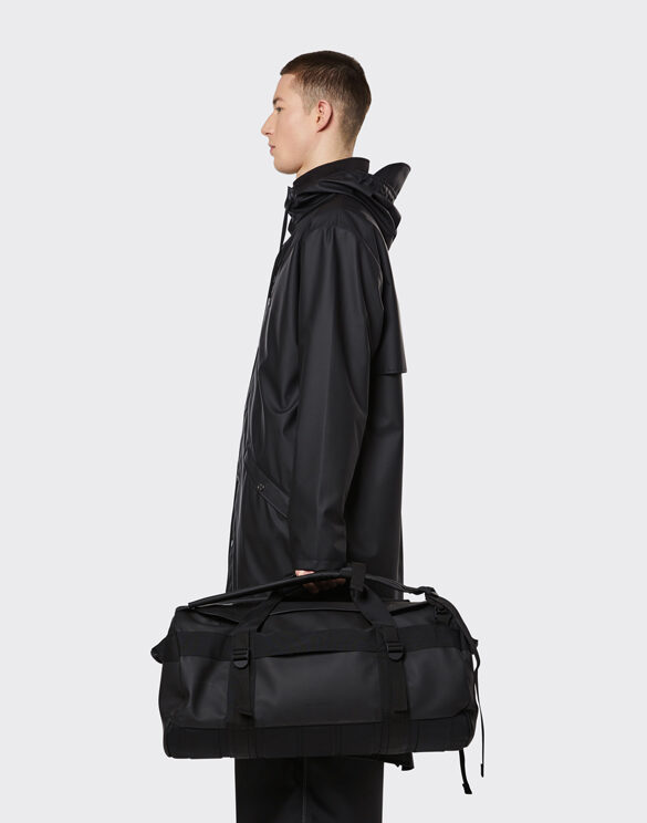 Rains 13360-01 Duffel Bag Small Black Kott Accessories Gym and travel bags