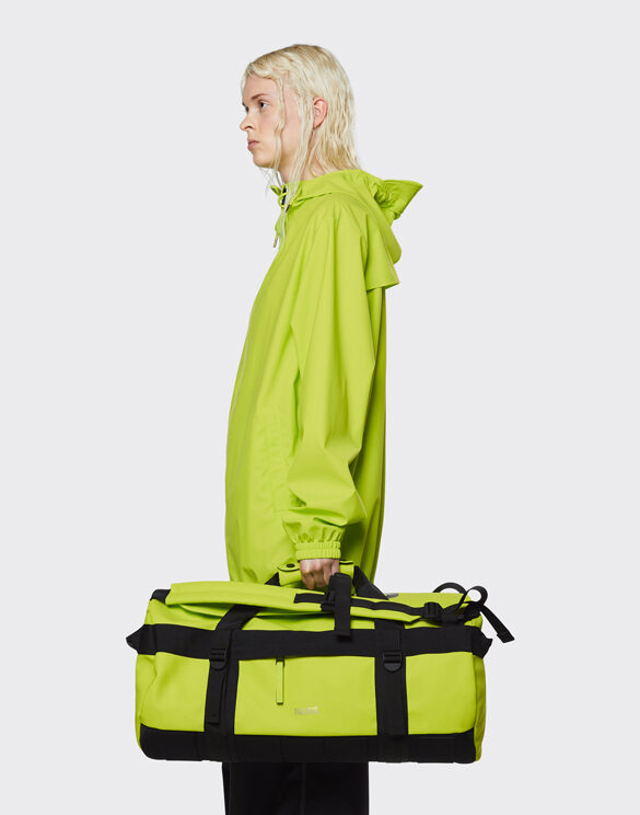 Rains 13360-40 Duffel Bag Small Digital Lime Kott Aksessuaarid Spordi- ja reisikotid