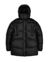 Rains 15040-01 Boxy Puffer Parka Black Men Women  Outerwear Outerwear Winter coats and jackets Winter coats and jackets