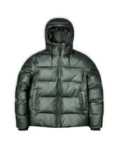 Rains 15060-60 Puffer Jacket Silver Pine Men Women  Outerwear Outerwear Winter coats and jackets Winter coats and jackets