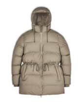 Rains 15370-17 Puffer W Jacket Taupe  Women   Outerwear  Winter coats and jackets