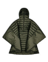 Rains 15550-65 Trekker Cape Evergreen Men Women  Outerwear Outerwear Spring and autumn jackets Spring and autumn jackets