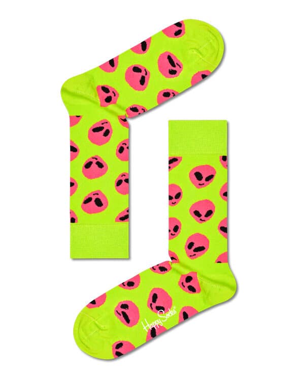 Happy Socks Alien Green Socks ALI01-7000 Socks